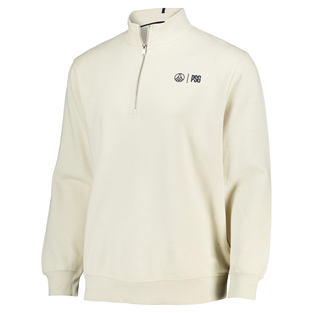 PSG Classics Half Zip Sweatshirt - Silver Birch