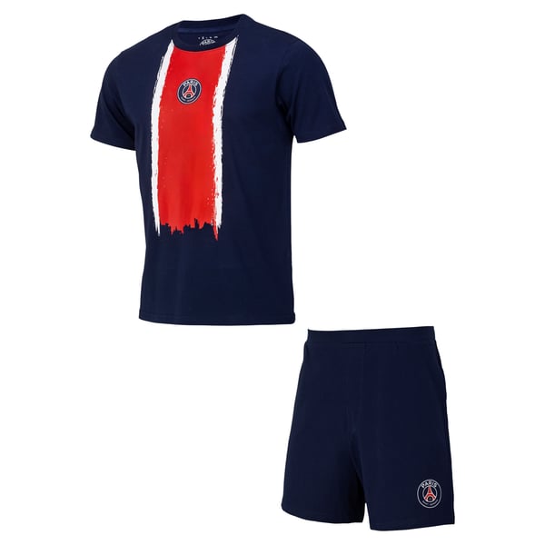 T-shirt Officiel PSG Paris Saint-Germain Pour Enfant Garçon - 100% Coton, Collection Supporter