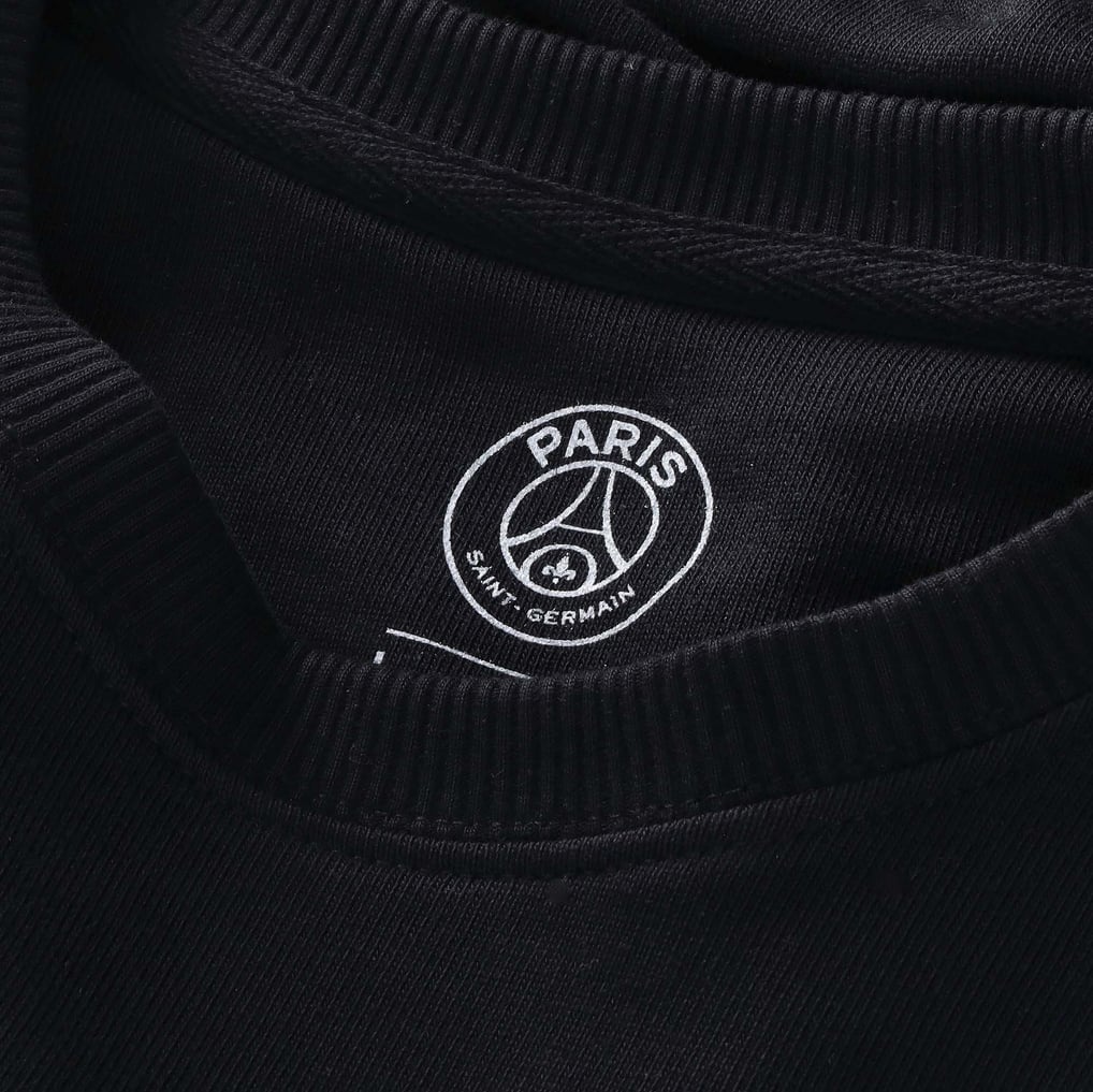 PSG Étoile Eiffel Lifestyle オーバーサイズスウェット – ブラック