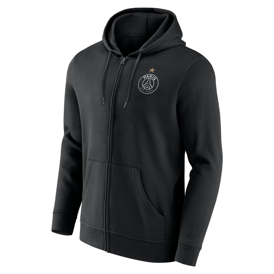 Sweat Capuche Zippé PSG Enfant - Collection Officielle Paris Saint Germain - 100% Coton