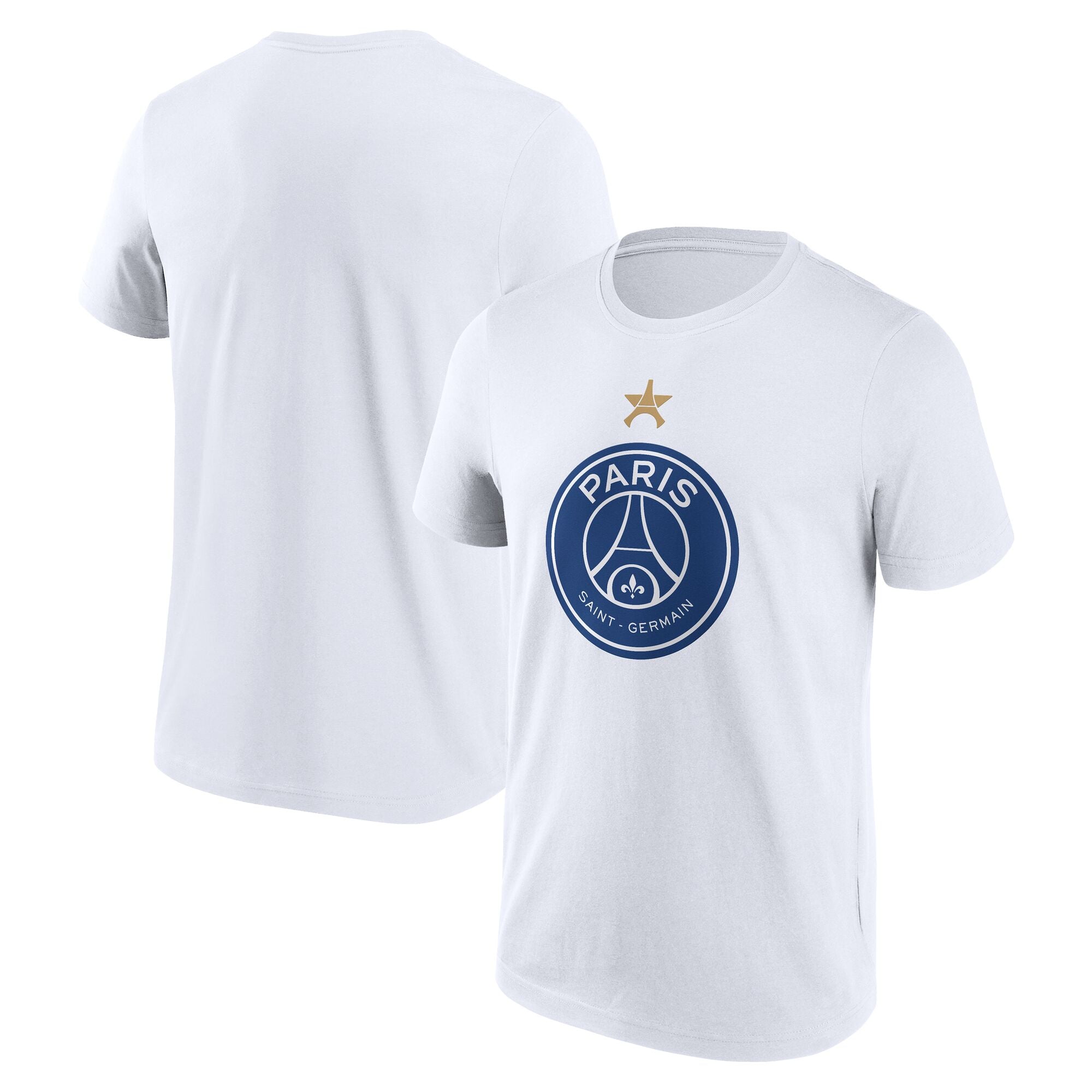 PSG 欧州チャンピオンズ エッフェル スター グラフィック Tシャツ 