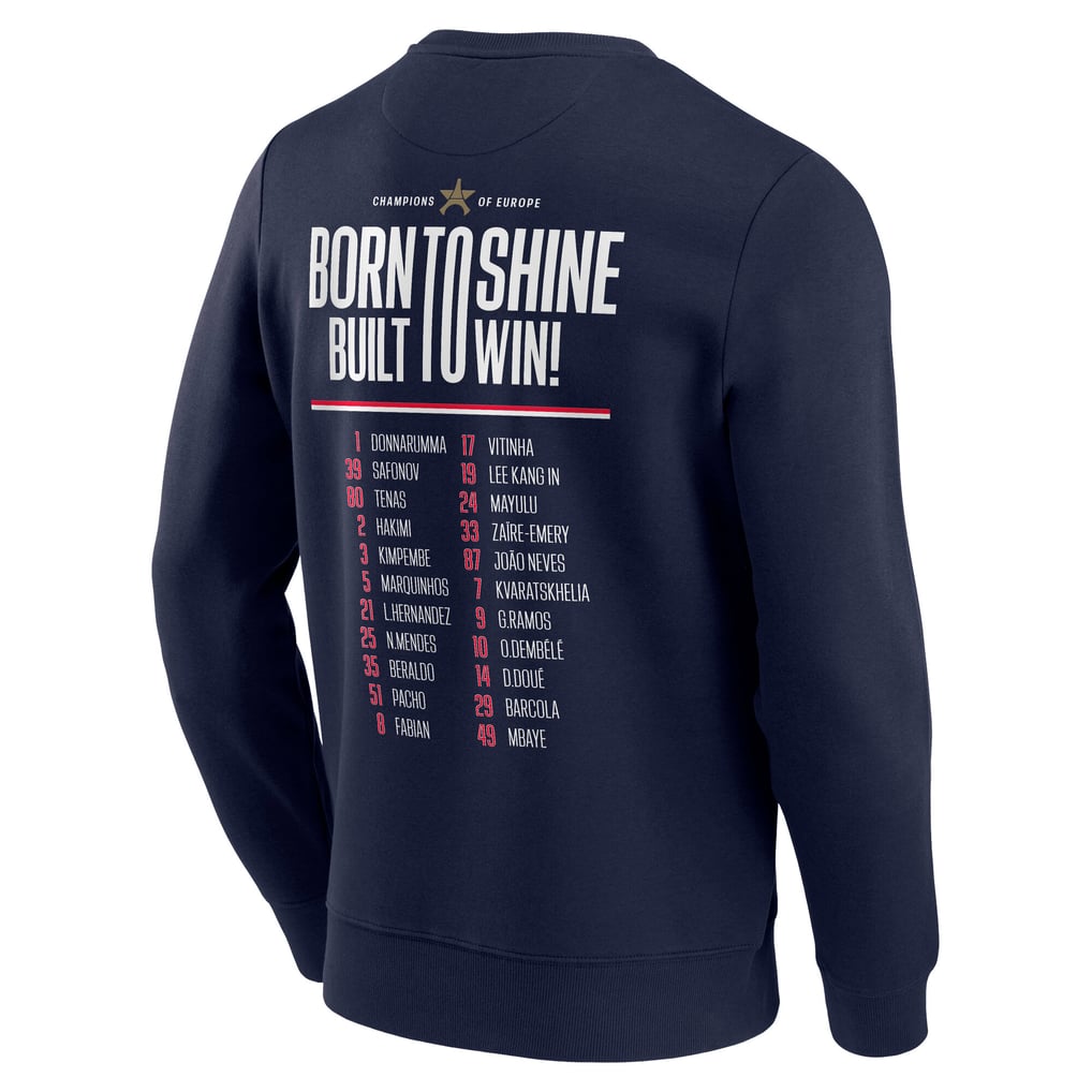 Sweat Shirt PSG Officiel Paris Saint-Germain - Collection 100% Parisien - Coton Doux - Homme & Enfant