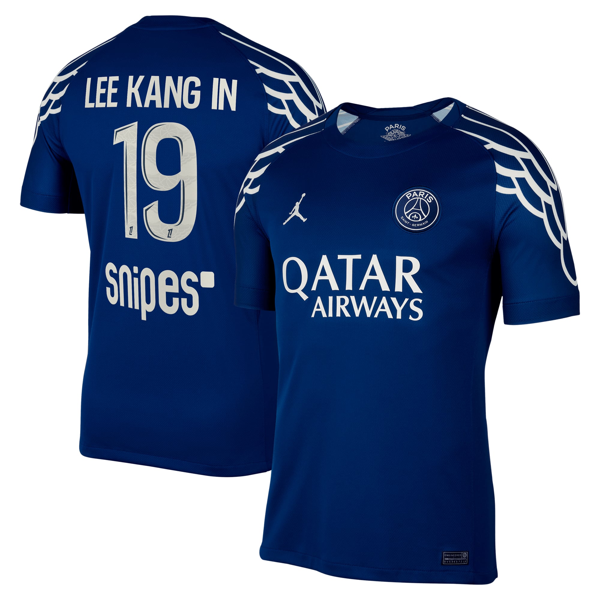 PSG ジョーダン フォース スタジアム ジャージ 2024-25 Lee Kang In 19 