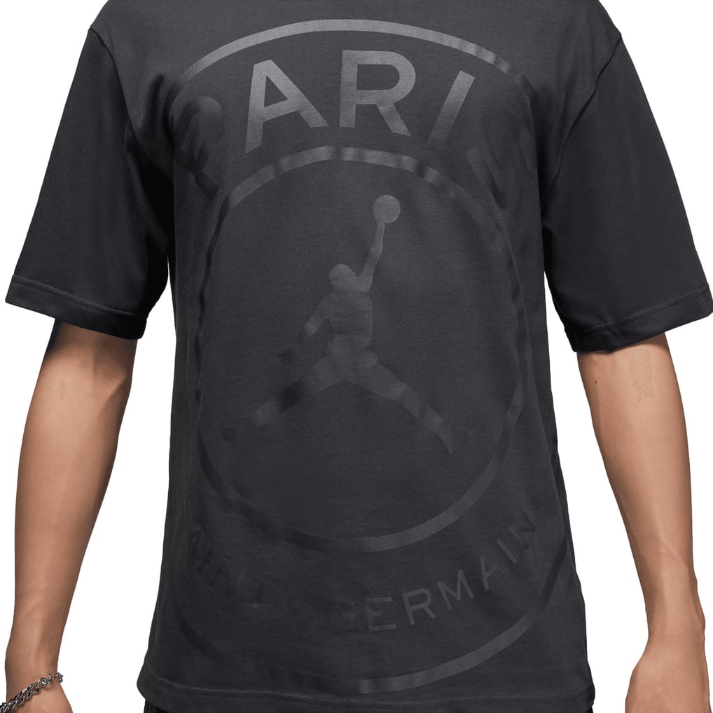 PSG Jordan Large Logo T-Shirt - Anthracite