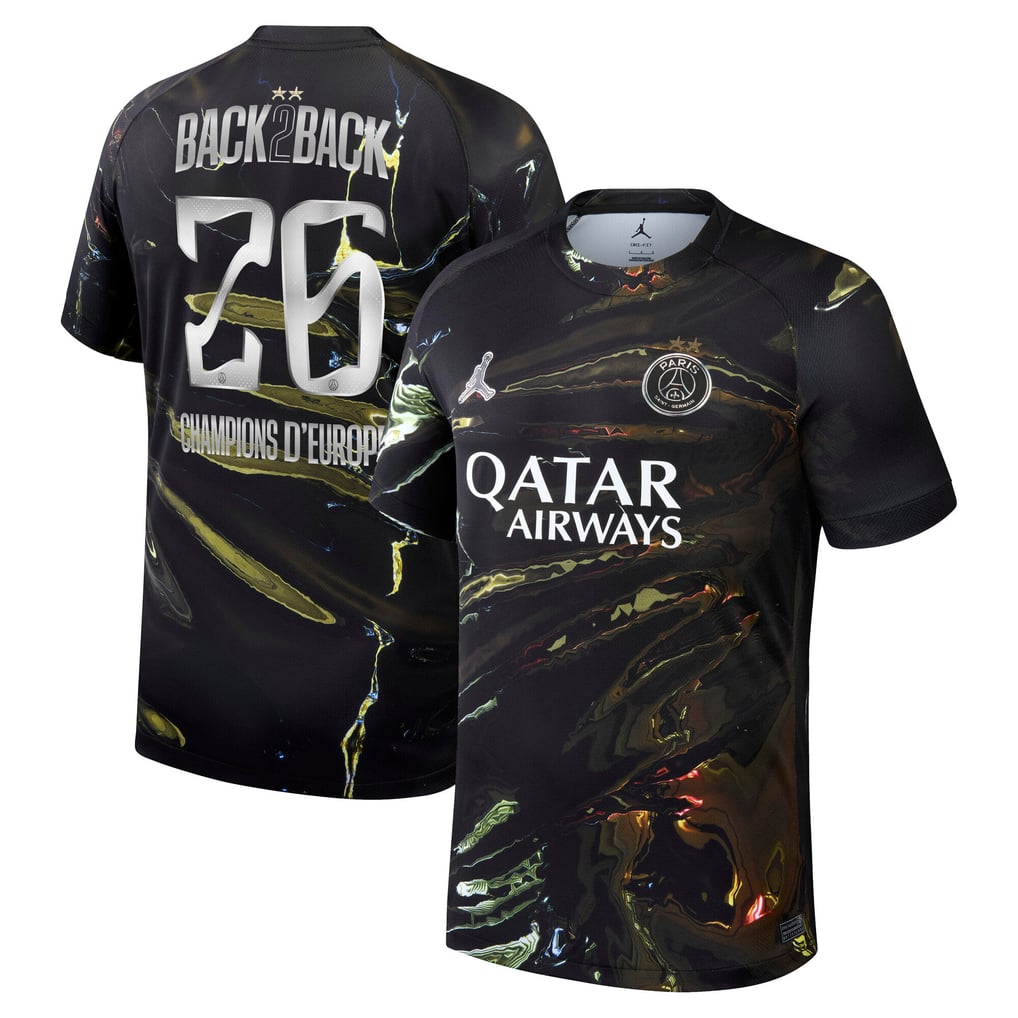 PSG Jordan Night Edition Special Edition Stadium Shirt 2025-26 ...