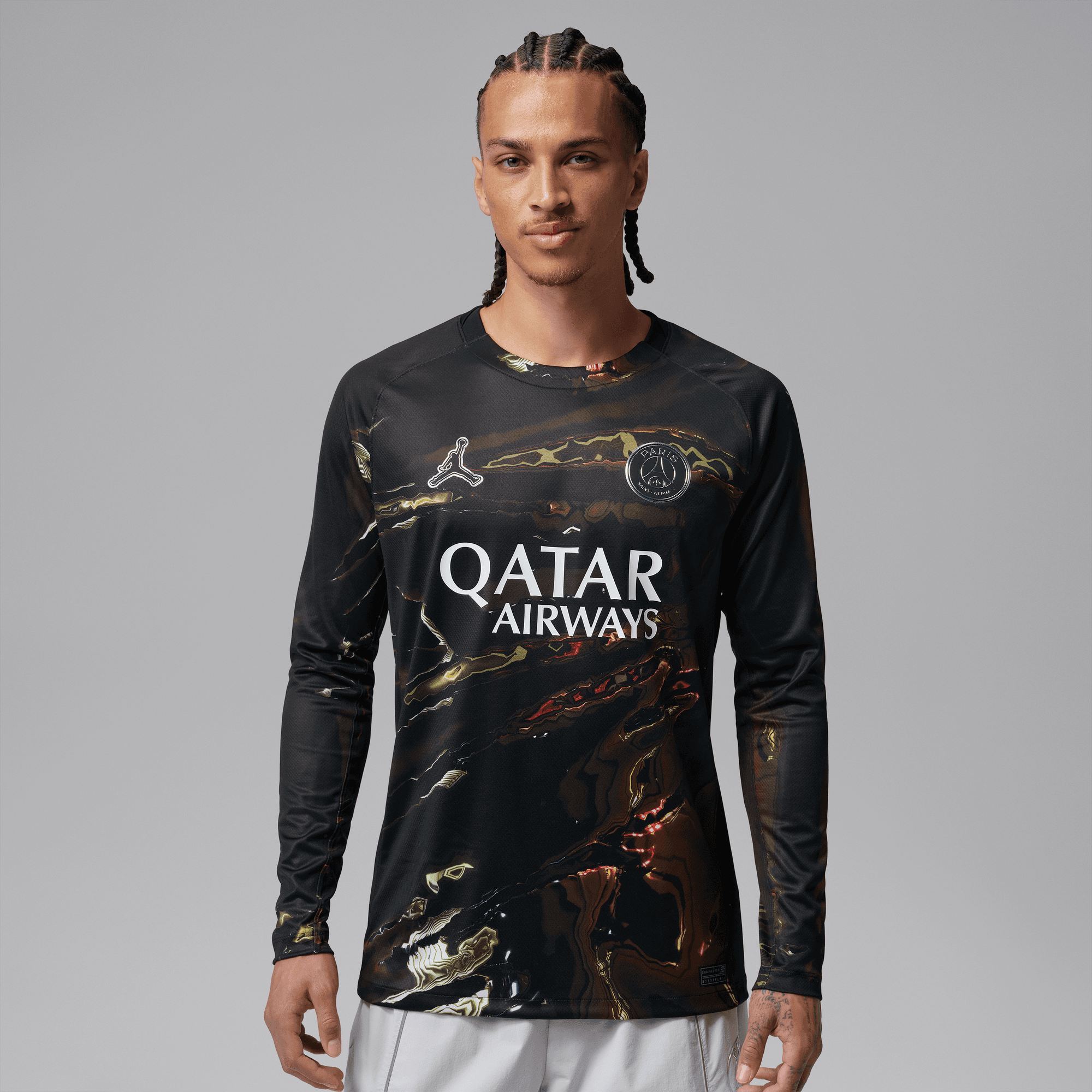 メッシ psg パリサンジェルマン 長袖 ユニフォーム オーセンティック L 