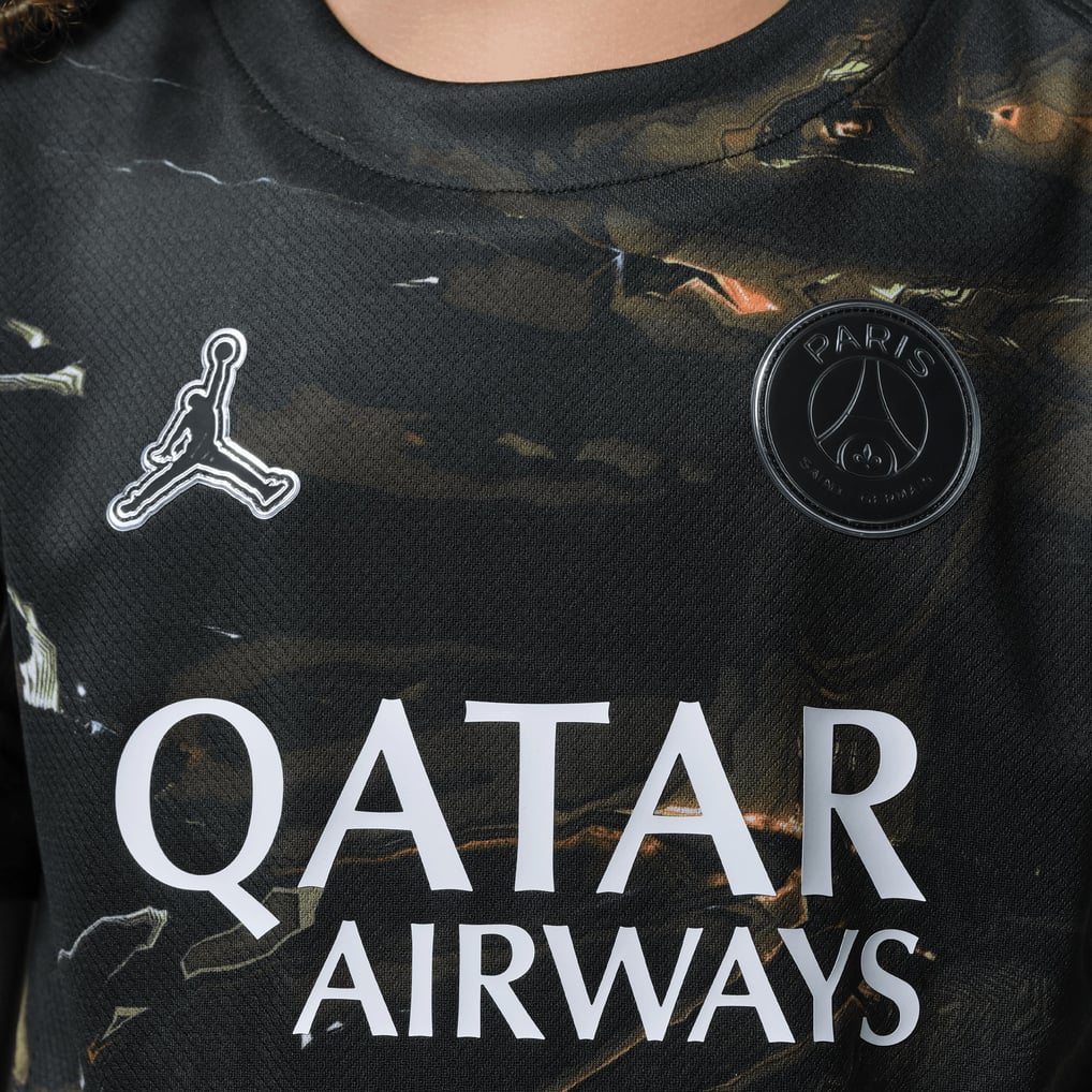 PSG Jordan Night Edition Stadium Shirt 2025-26 - Kids