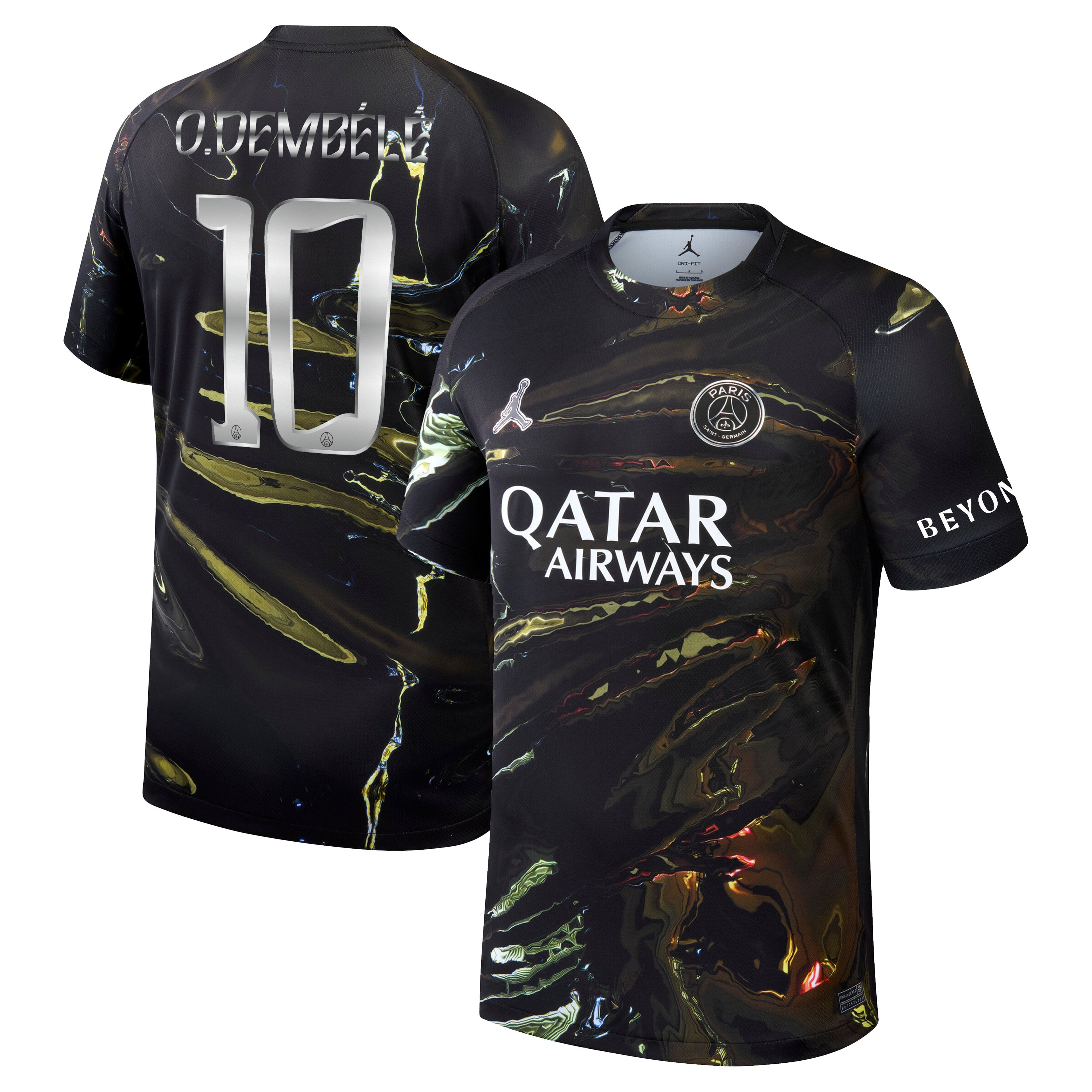 Maillot Night Edition Stadium PSG Jordan 25/26 - Flocage Coupe O.Dembélé 10