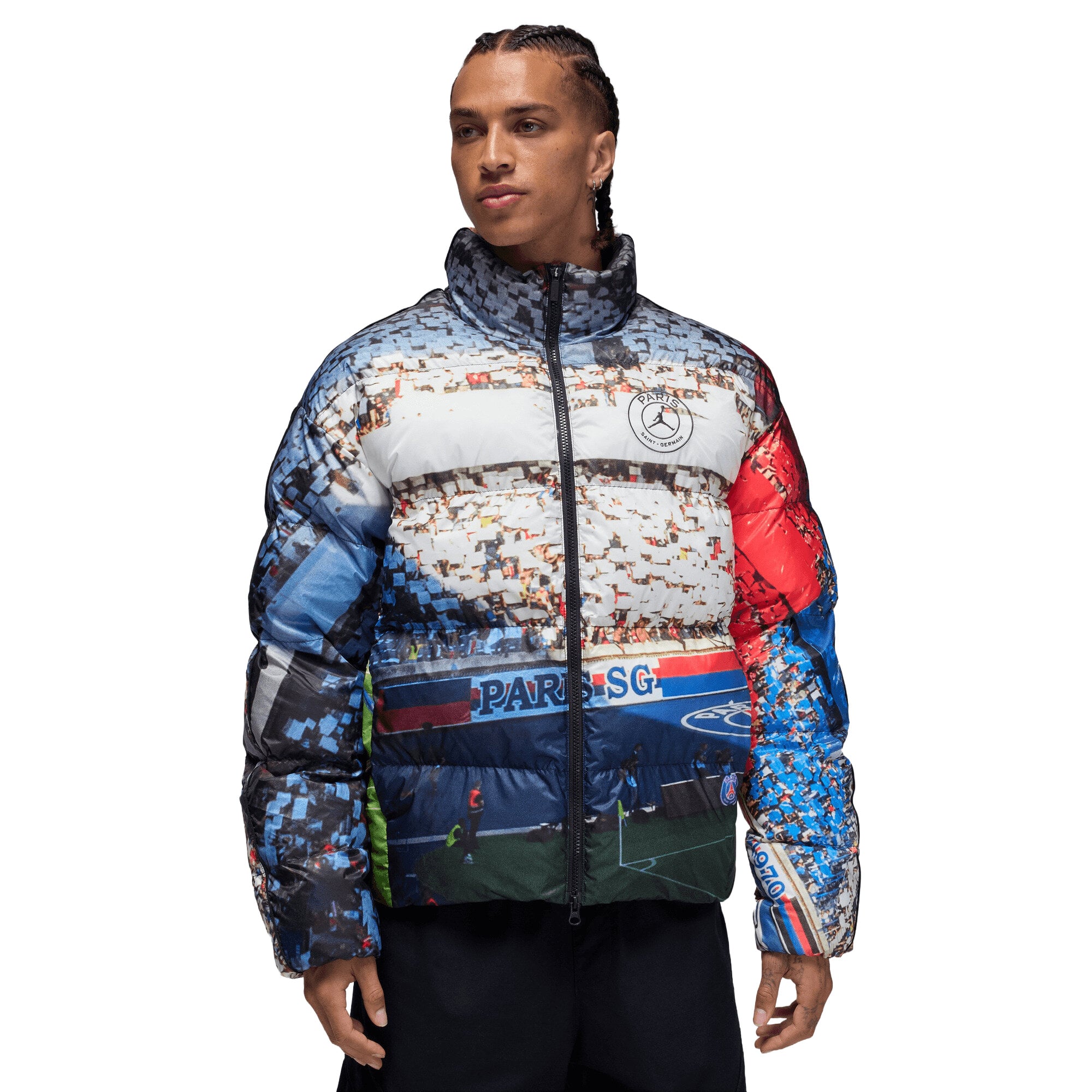 PSG Jordan Stadium Down Parka - Black