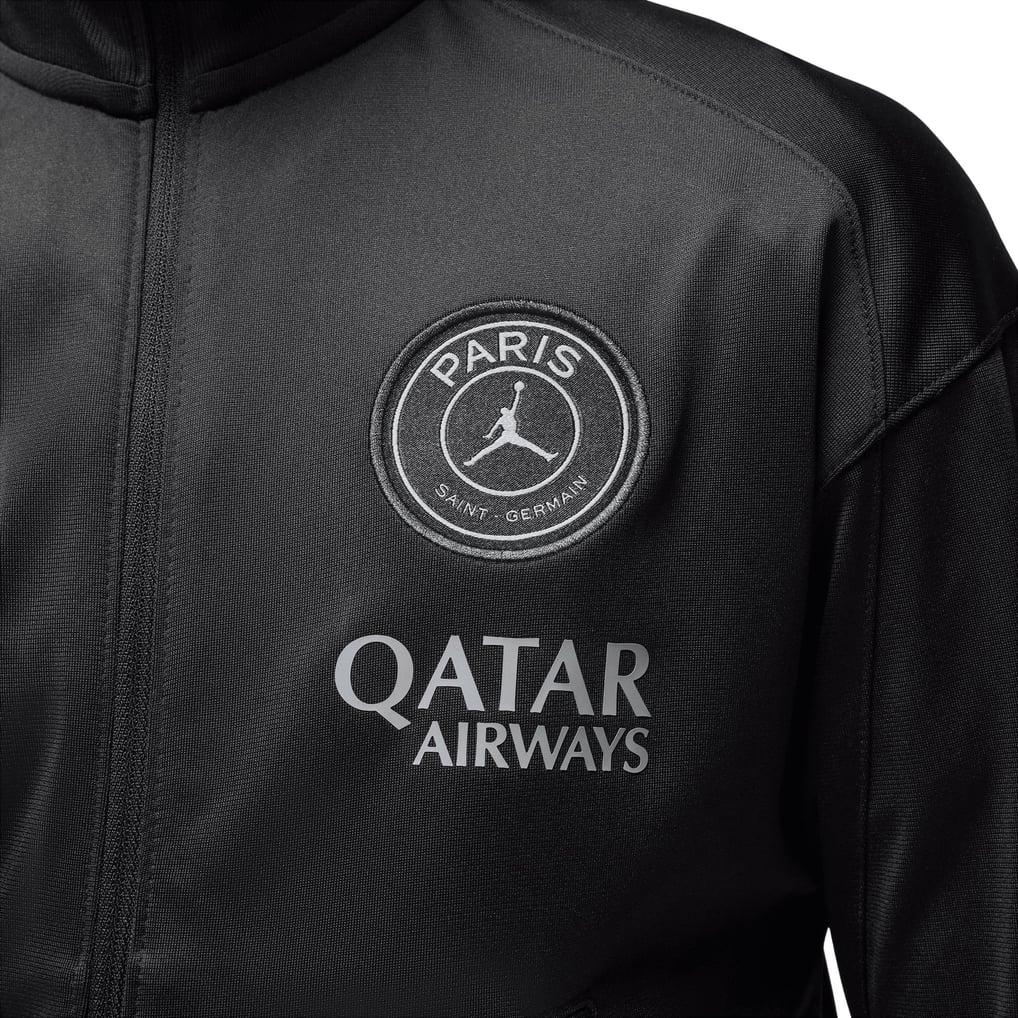 PSG Jordan Strike Training Tracksuit - Black - Kids