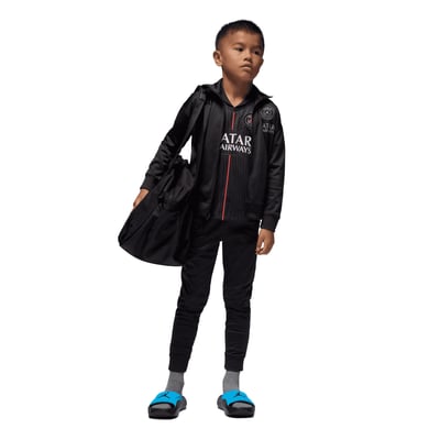 PSG Jordan Strike Training Tracksuit - Black - Little Kids