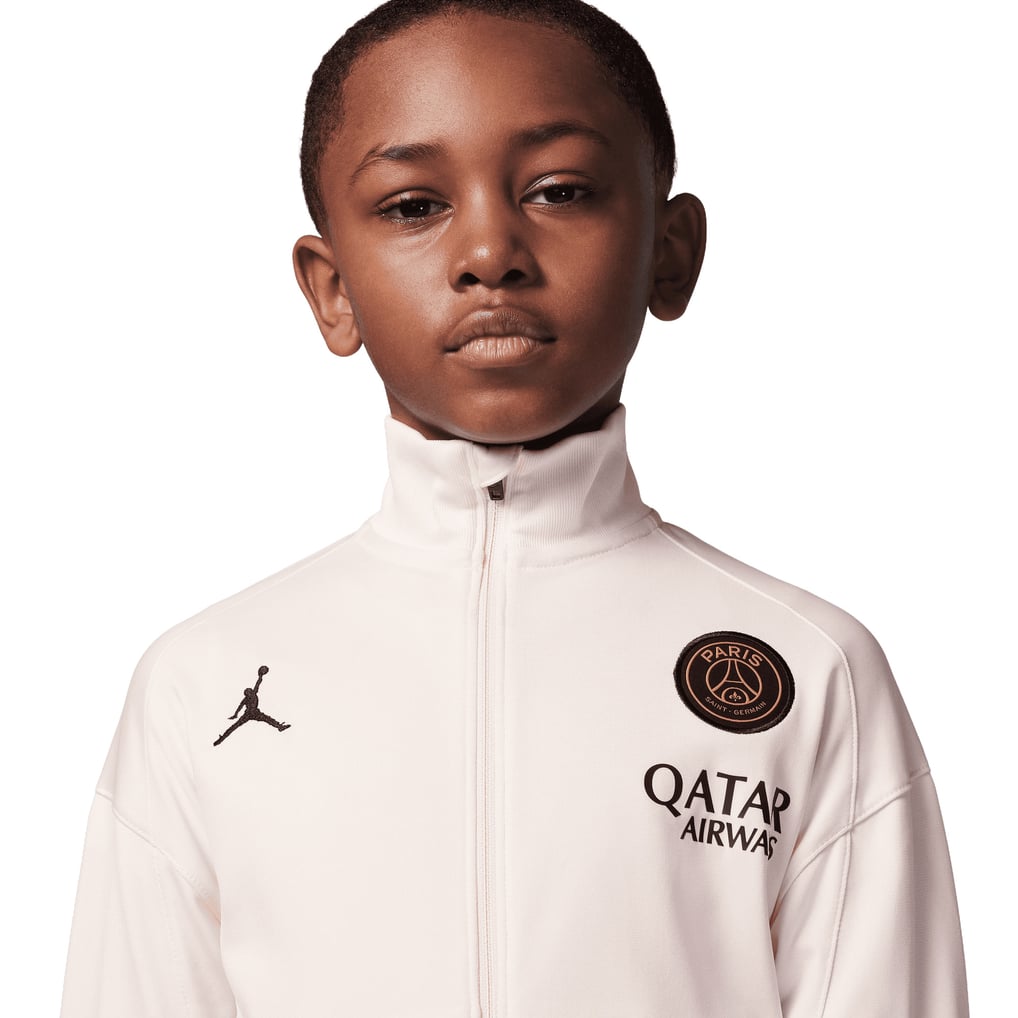 PSG Jordan Strike Training Tracksuit - Ivory - Little Kids