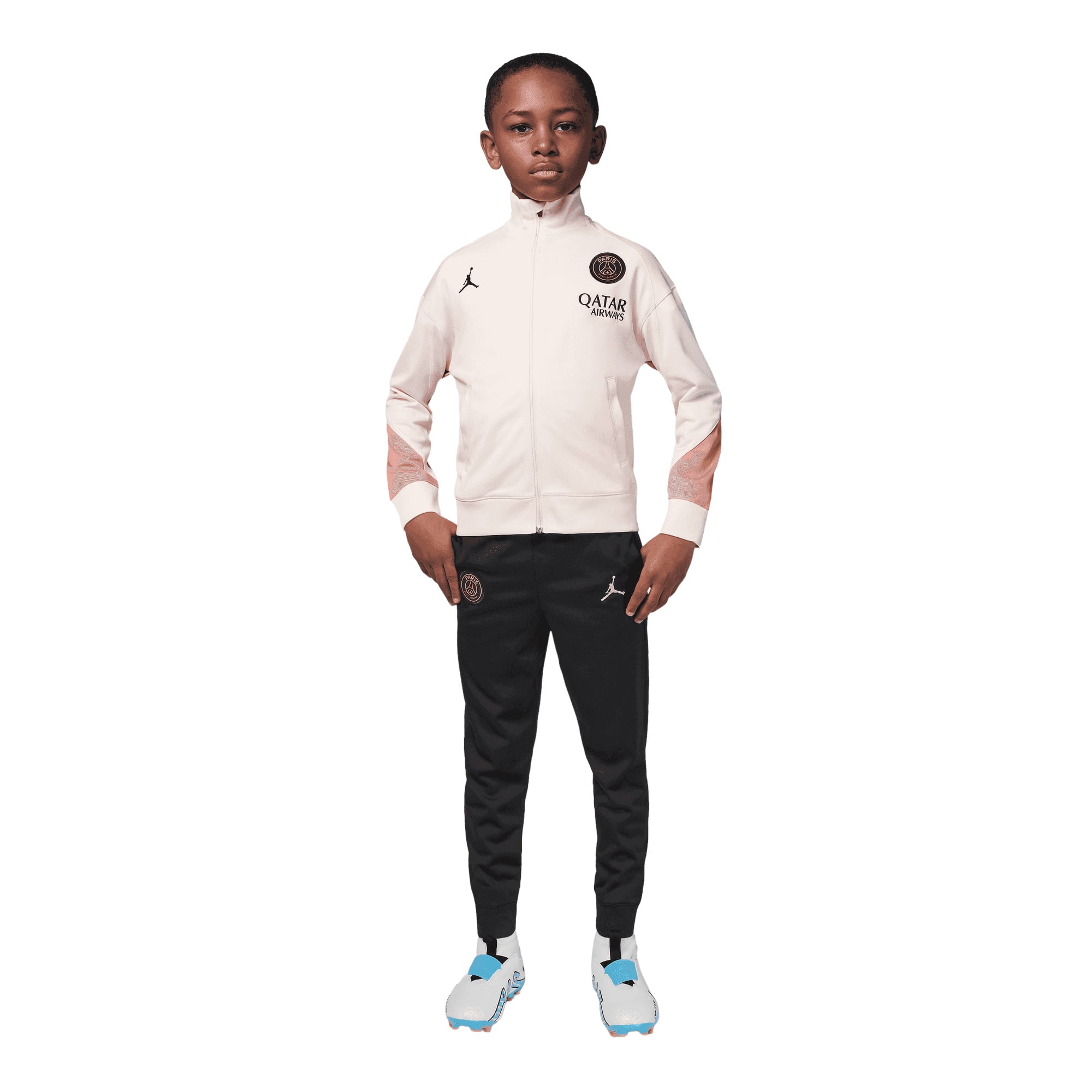 PSG Jordan Strike Training Tracksuit - Ivory - Little Kids