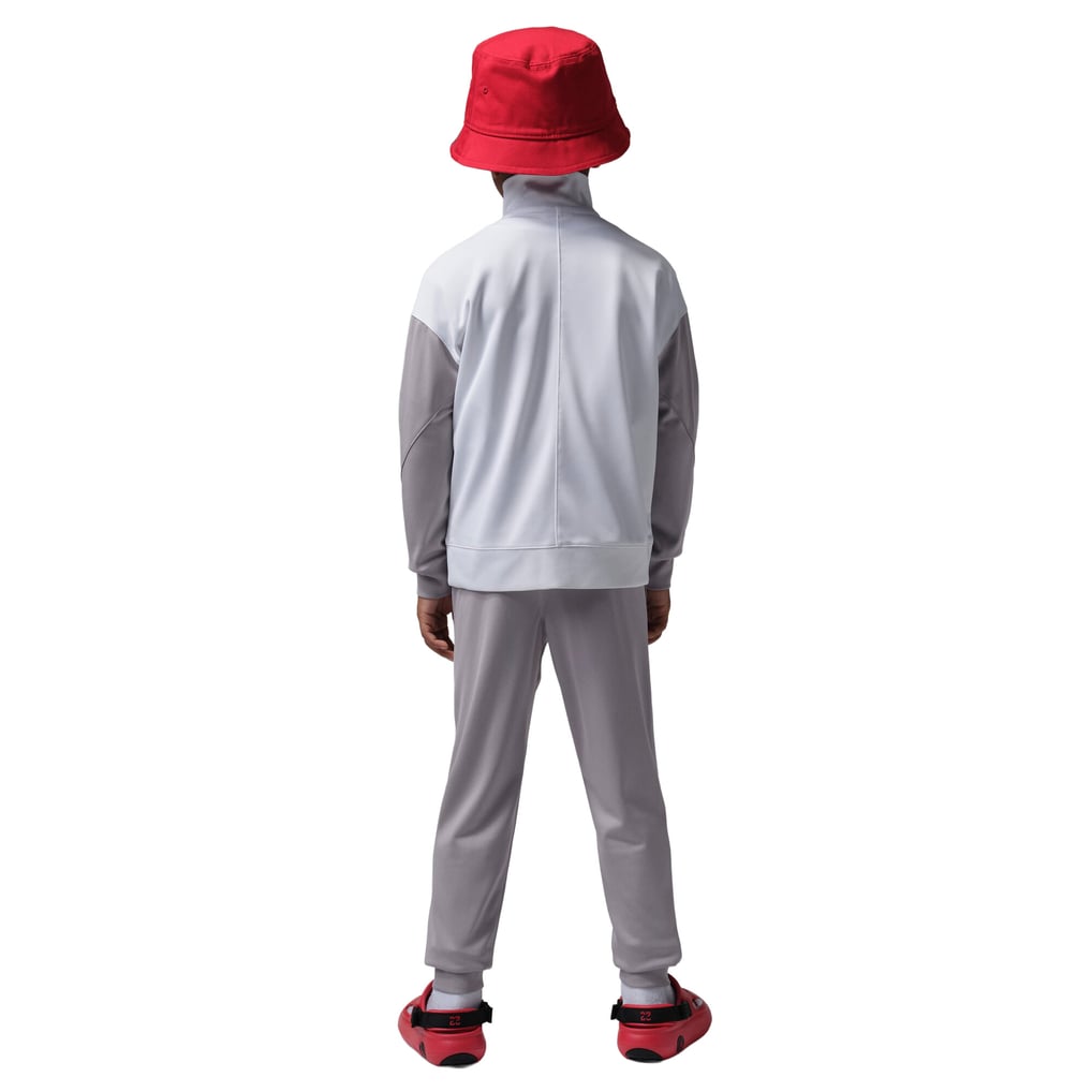 PSG Jordan Strike Training Tracksuit - White/Grey - Little Kids