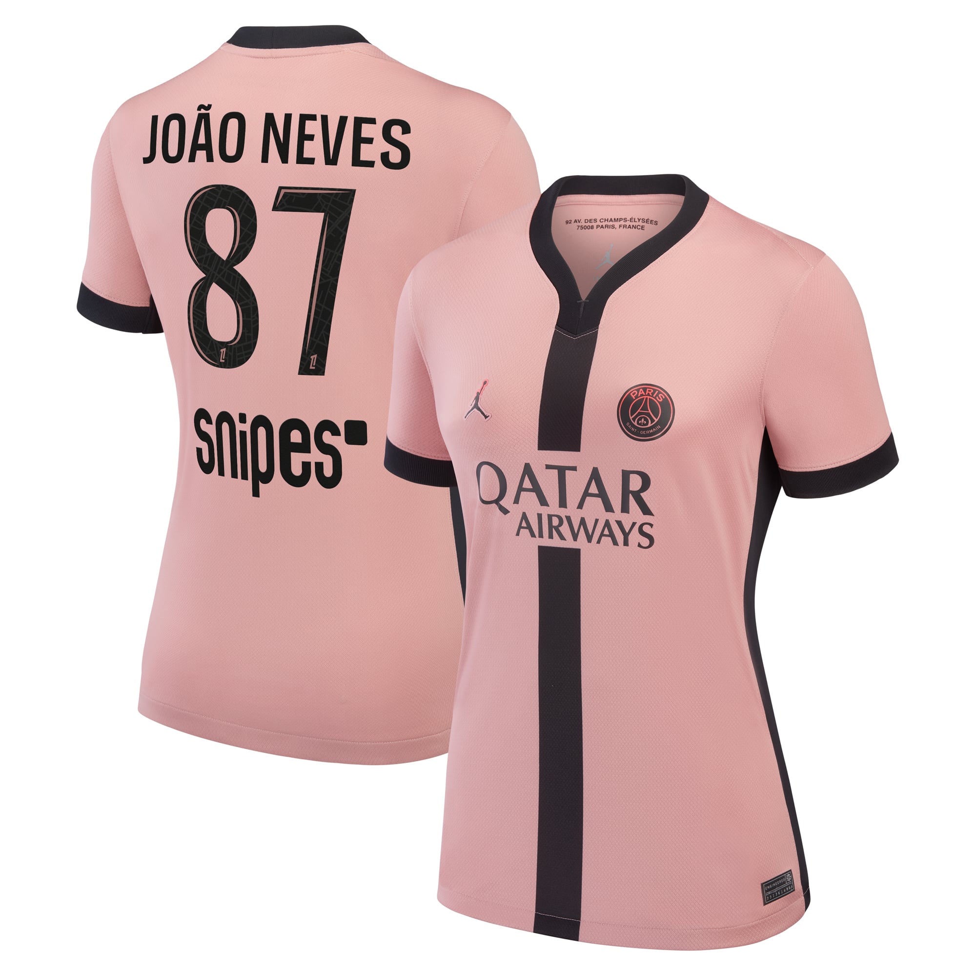 PSG x ジョーダン サード スタジアム シャツ 2024-25 - ドナ João 