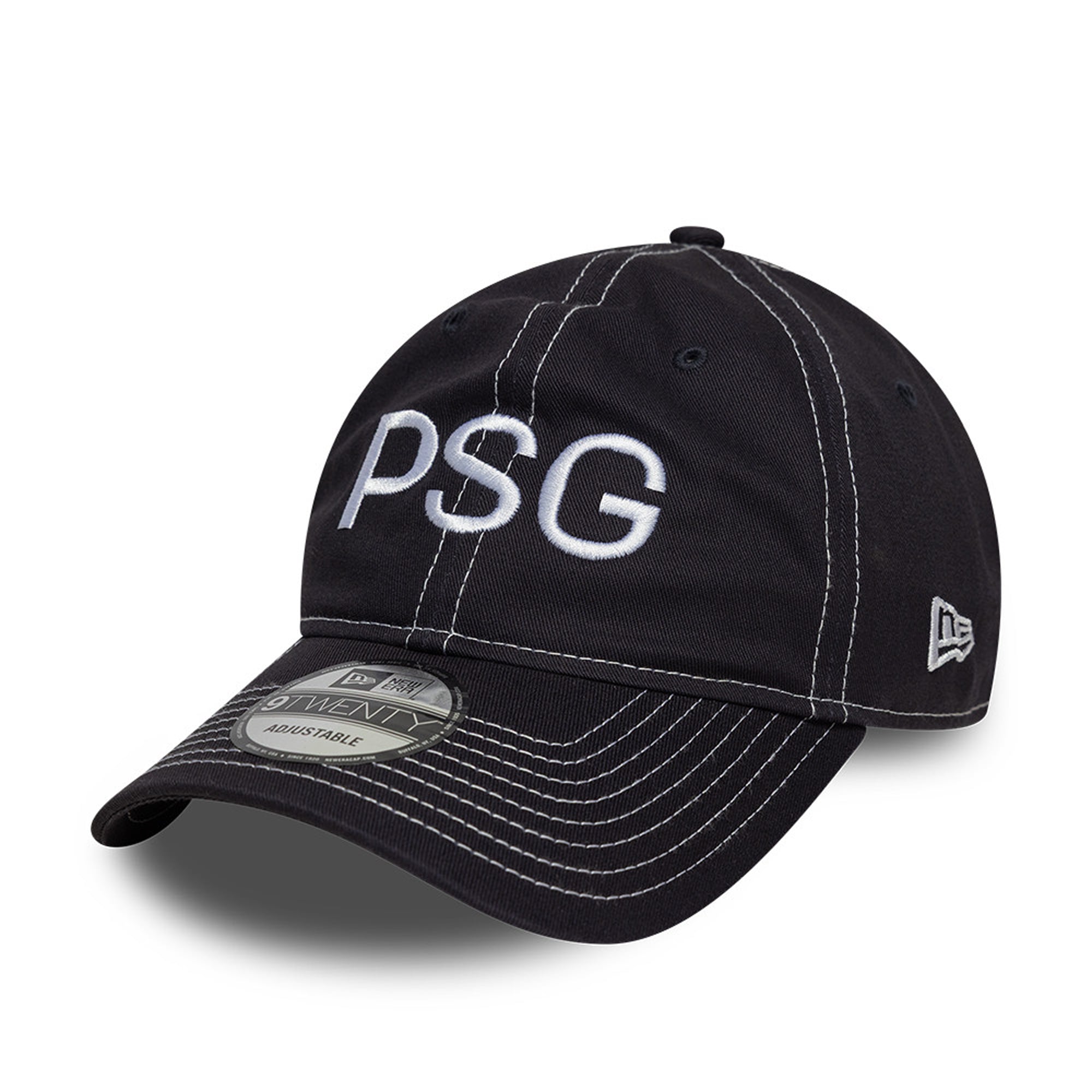 PSG New Era 9TWENTY Stitch Cap - Navy