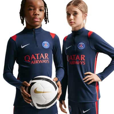 PSG Nike Academy Pro Training Drill Top - Midnight Navy - Kids