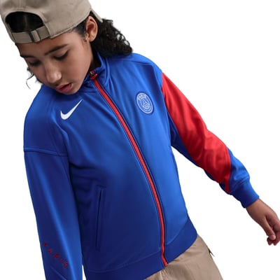 PSG Nike Anthem Jacket - Blue - Kids