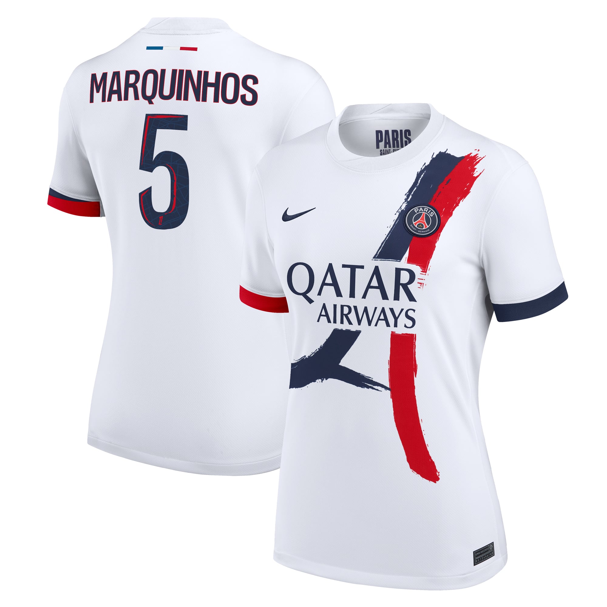 Paris Saint-Germain T-Shirt Officiel Marquinhos PSG - Collection Homme Taille XL