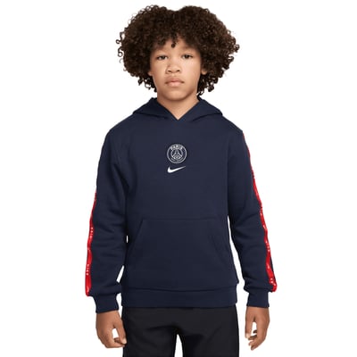 PSG Nike Fleece Hoodie - College Navy - Kids
