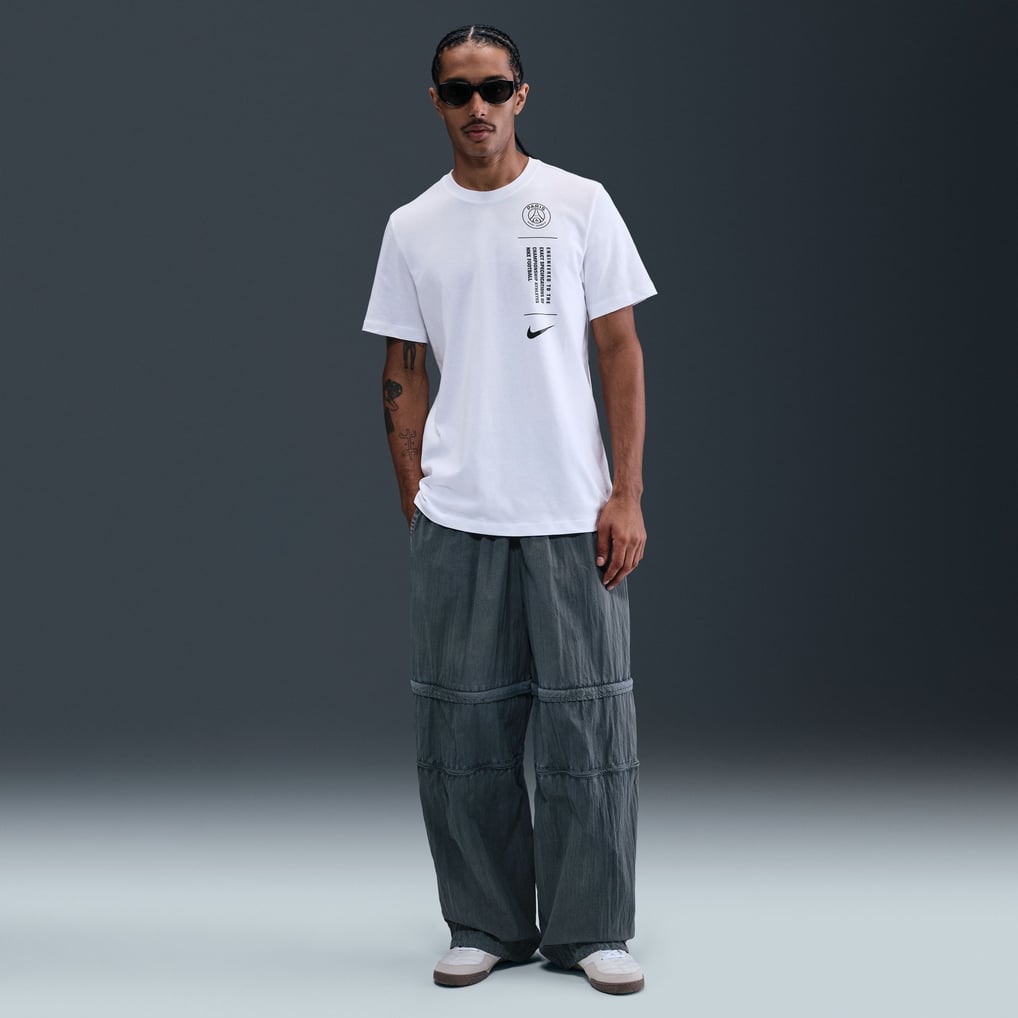 PSG ナイキ フットボール Tシャツ - ホワイト