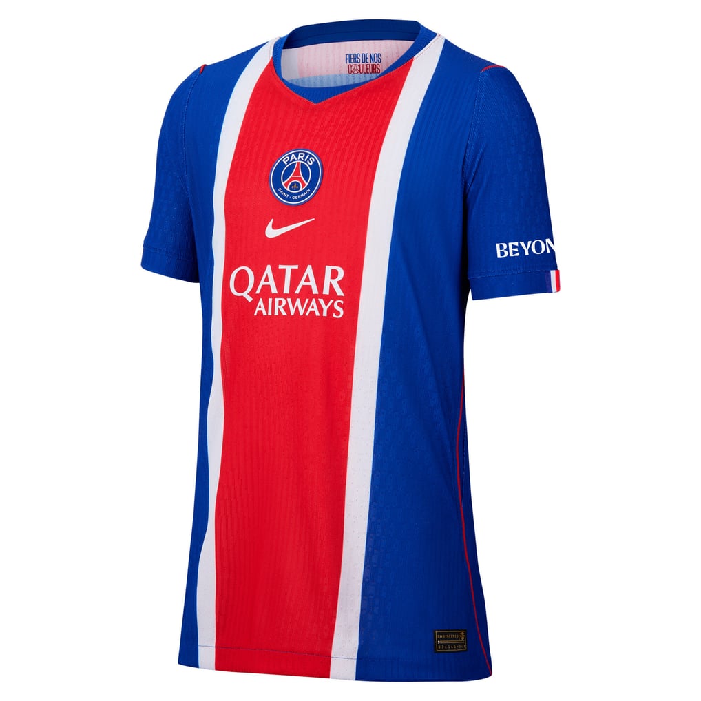 PSG Nike Home Aero-FIT Match Shirt 2026-27 - Kids with Vitinha 17 printing