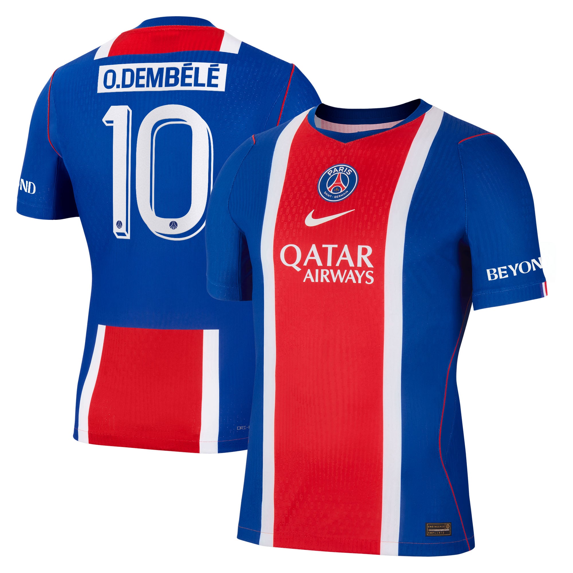 PSG Nike Home Aero-FIT Match Shirt 2026-27 with Cup printing O 