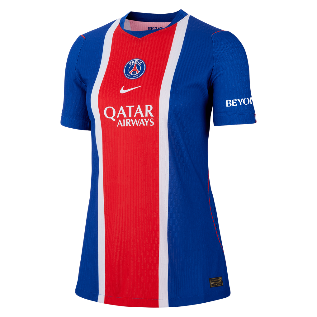 PSG Nike Home Aero-FIT Match Shirt 2026-27 - Womens with Akliouche 11 ...