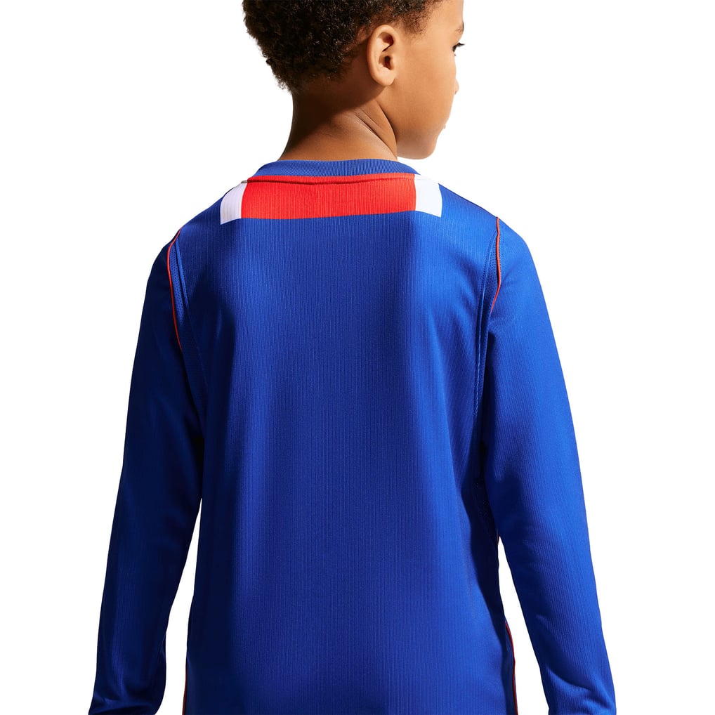 PSG Nike Home Stadium Long Sleeve Shirt 2026-27 - Kids