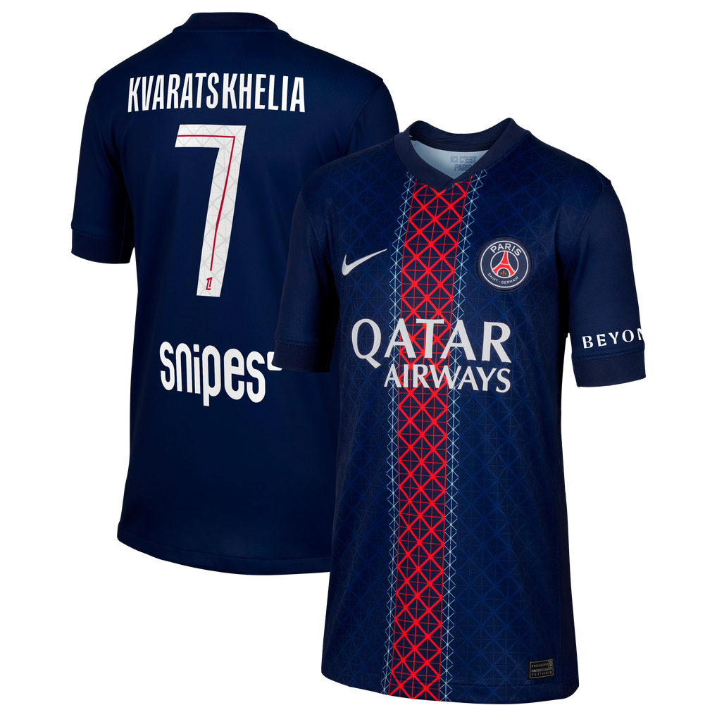 パリ・サンジェルマン ナイキ ホーム スタジアムユニフォーム2025-26 