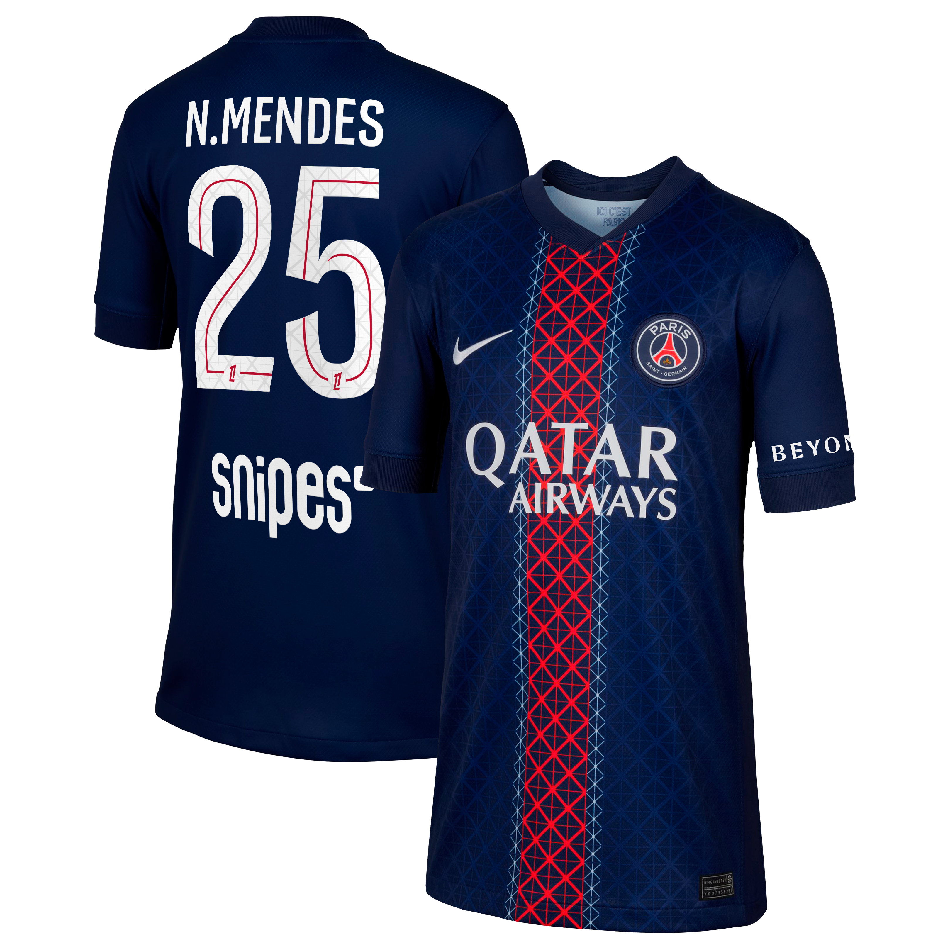 パリ・サンジェルマン ナイキ ホーム スタジアムユニフォーム2025-26