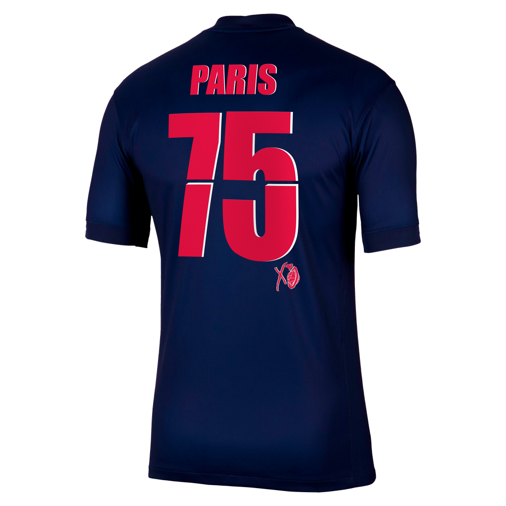 PSG ナイキ ホーム スタジアム シャツ 2025-26 パリ-75 XO スペシャル 