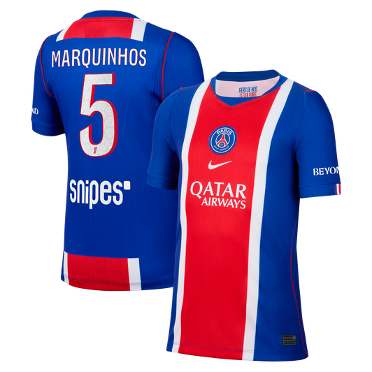 Marquinhos Paris Saint-Germain Kits, Marquinhos PSG Shirts, Jersey 