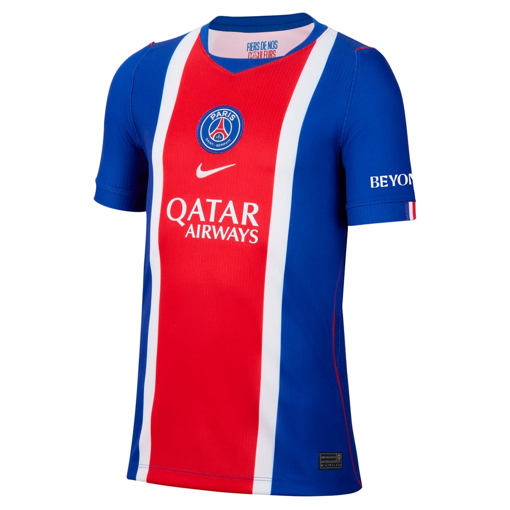 PSG Nike Home Stadium Shirt 2026-27 - Kids with Vitinha 17 printing