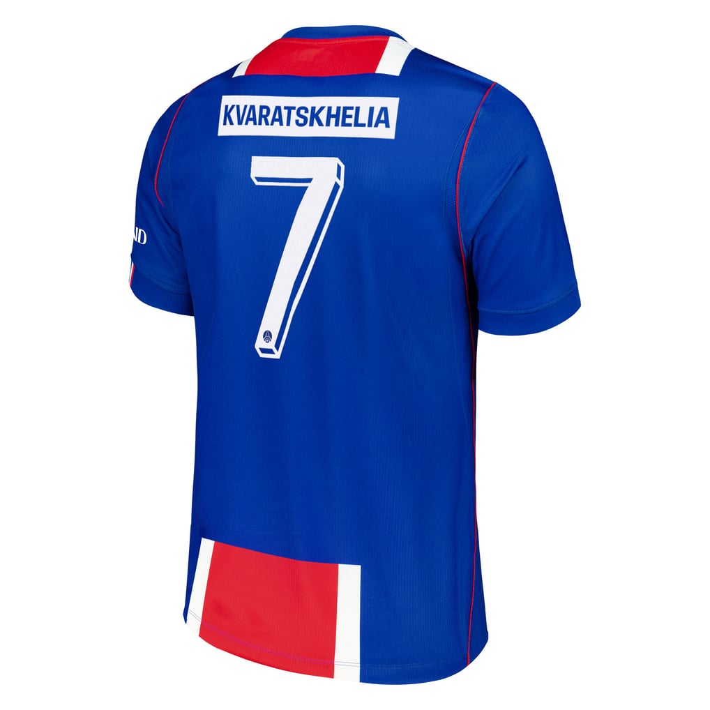 PSG Nike Home Stadium Shirt 2026-27 with Cup printing Kvaratskhelia 7