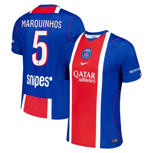 Marquinhos Paris Saint-Germain Kits, Marquinhos PSG Shirts, Jersey 