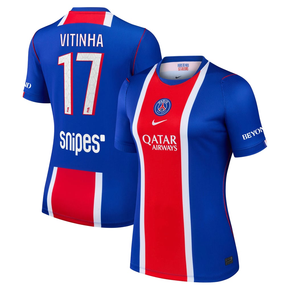 PSG Nike Home Stadium Shirt 2026-27 - Womens with Vitinha 17 printing