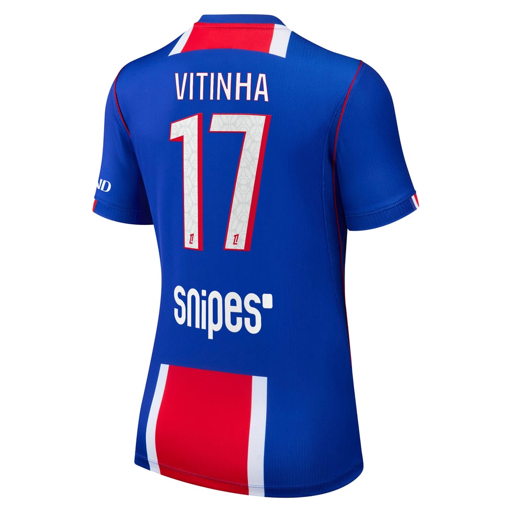 PSG Nike Home Stadium Shirt 2026-27 - Womens with Vitinha 17 printing