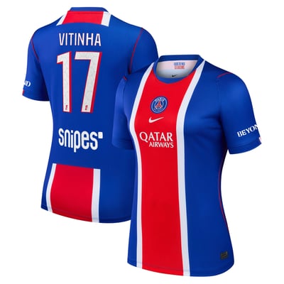 PSG Nike Home Stadium Shirt 2026-27 - Womens with Vitinha 17 printing