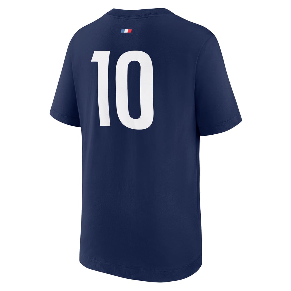 パリ・サンジェルマン x ジョーダン背番号10 T シャツ - ネイビー - キッズ