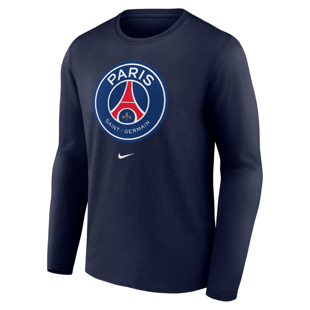 PSG Nike O. デンベレ 10 グラフィック 長袖 T シャツ - ネイビー - メンズ
