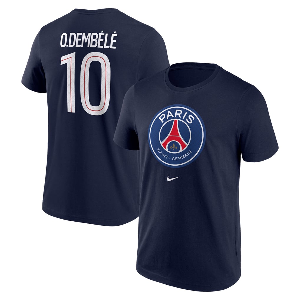 PSG Nike O. デンベレ 10 グラフィック T シャツ - ネイビー - メンズ