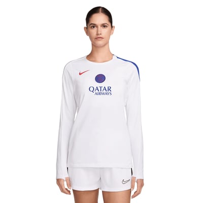 PSG Nike Strike Crew Top - White - Womens