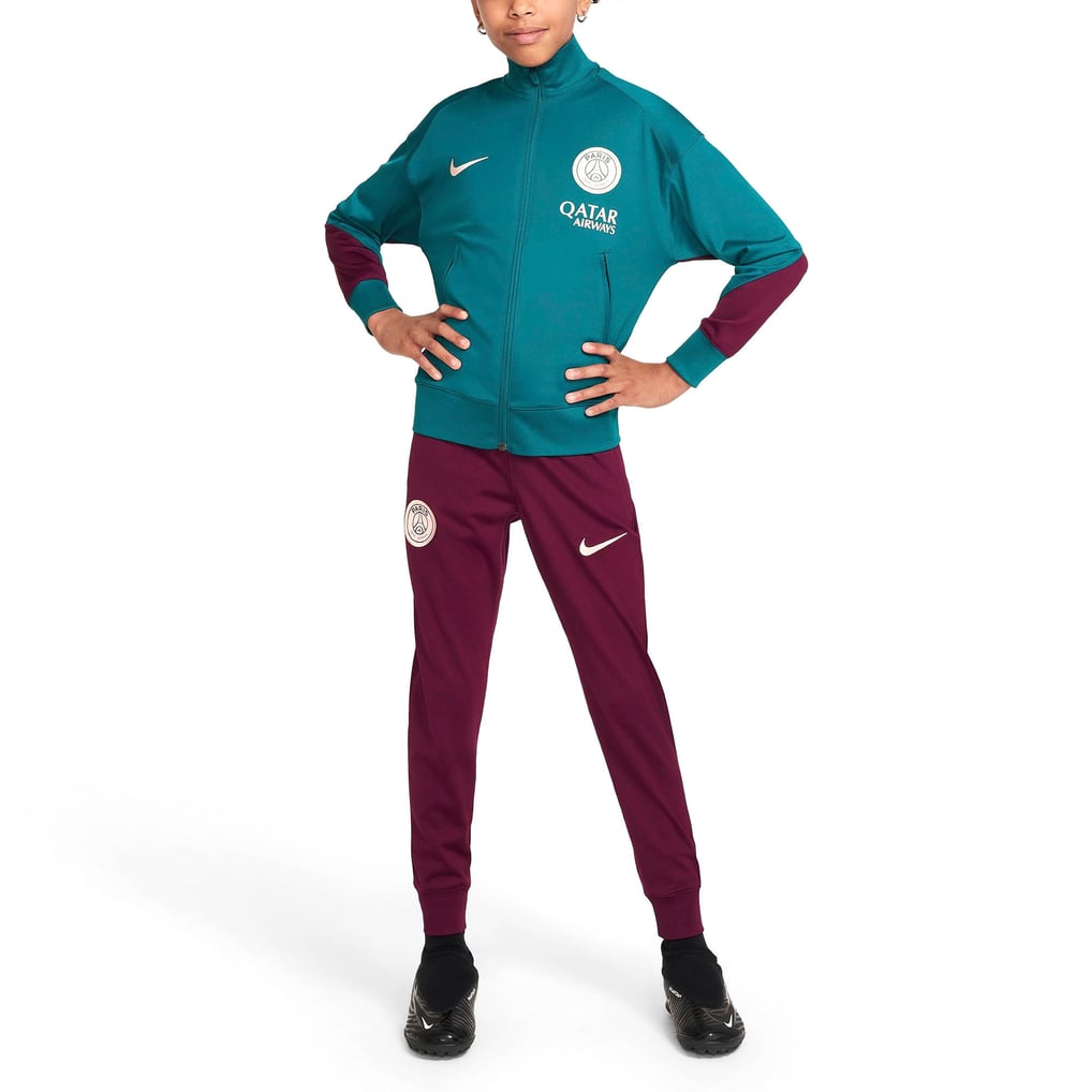 PSG Nike Strike Tracksuit - Teal/Maroon - Kids