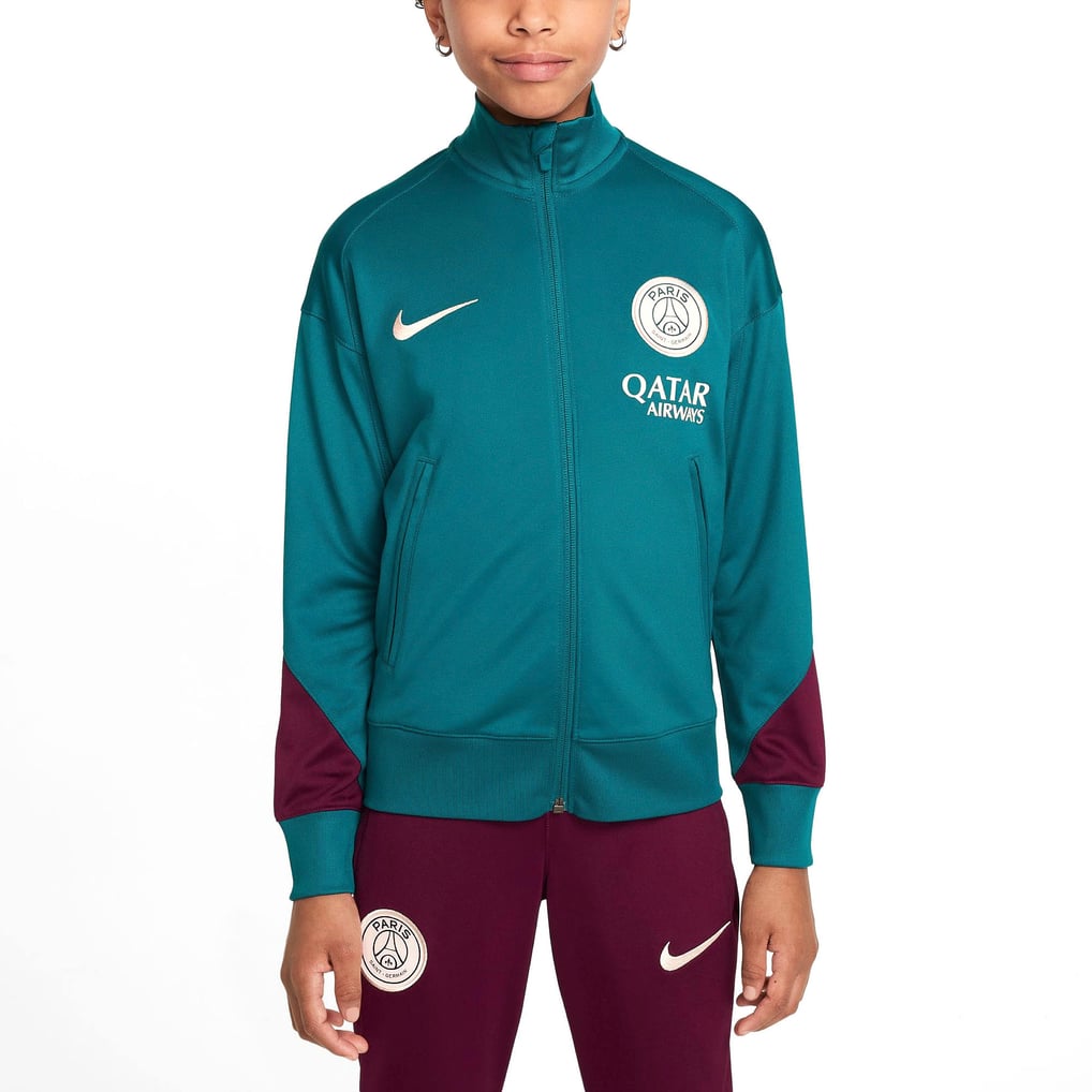 PSG Nike Strike Tracksuit - Teal/Maroon - Kids