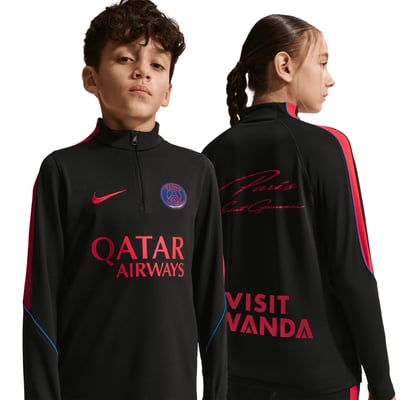 PSG Nike Strike Training Drill Top - Black - Kids