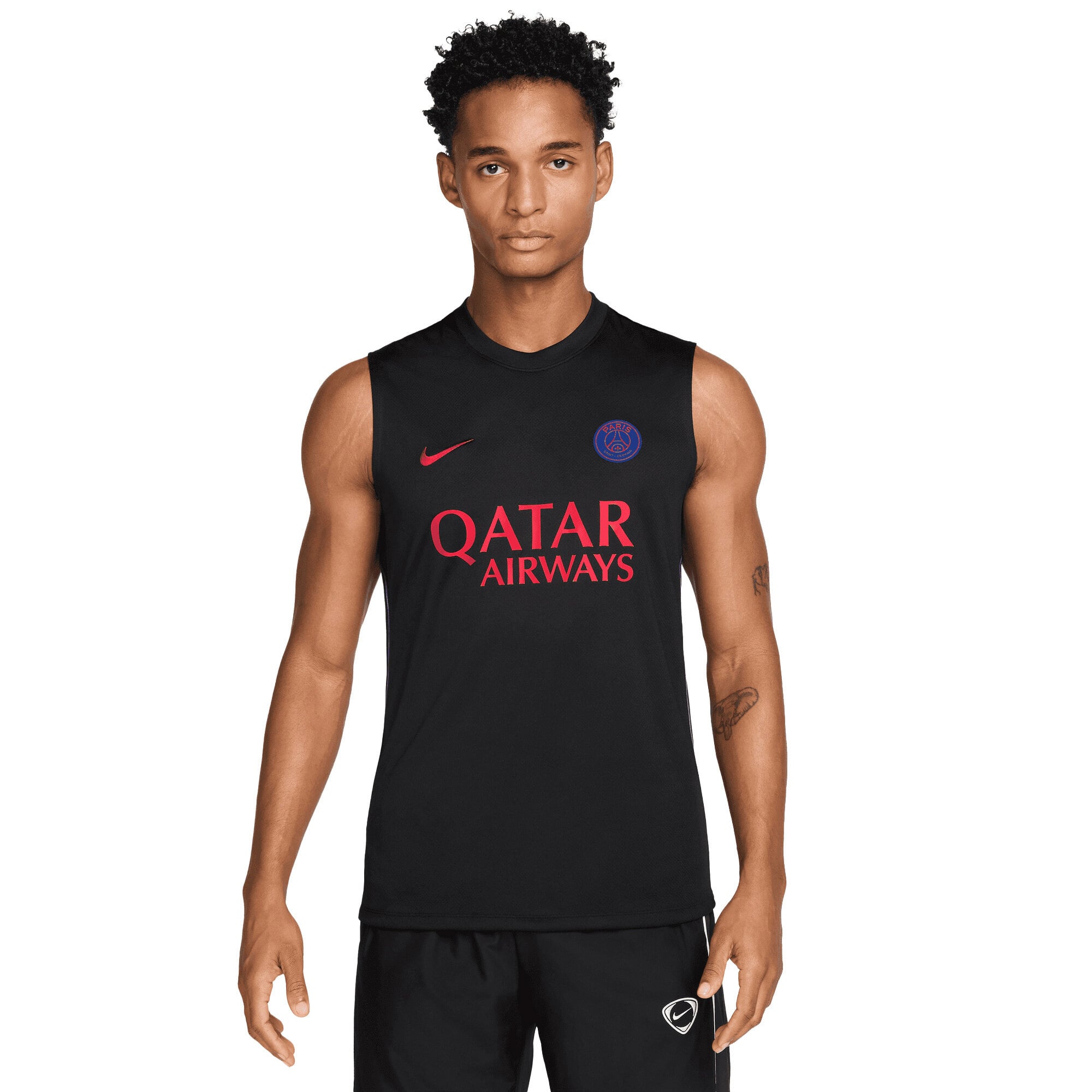 PSG ナイキ ストライクトラックスーツベスト - ブラック
