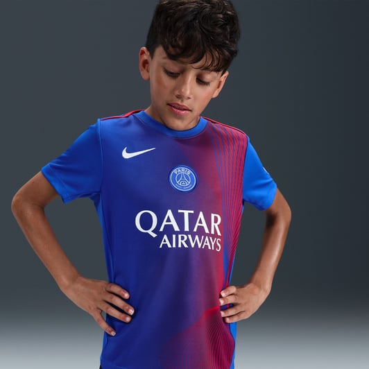 Camiseta Oficial Paris Saint-Germain Para Niño - Producto Licenciado 100% Poliéster