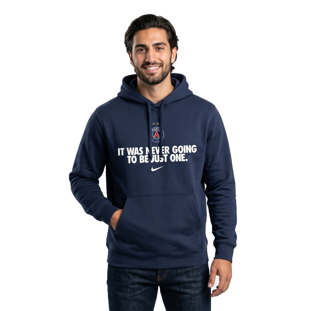Sweat Capuche PSG – Collection Officielle Paris Saint Germain – En Coton – Taille Enfant – Pour Supporters