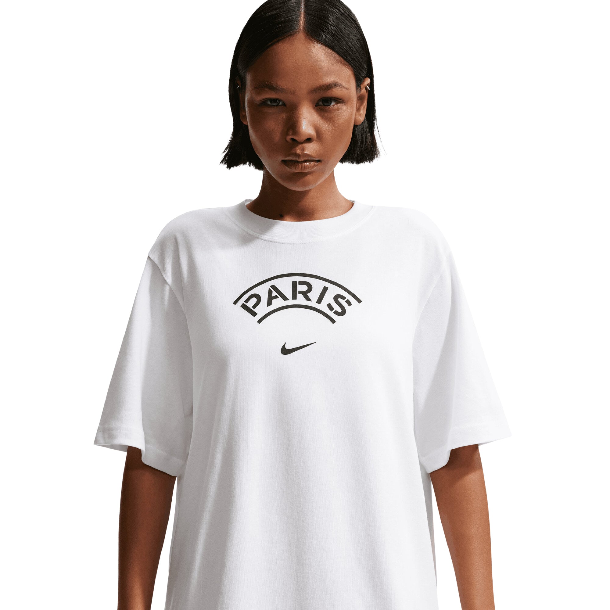 PSG ナイキ Wordmark Tシャツ - ホワイト - ウィメンズ
